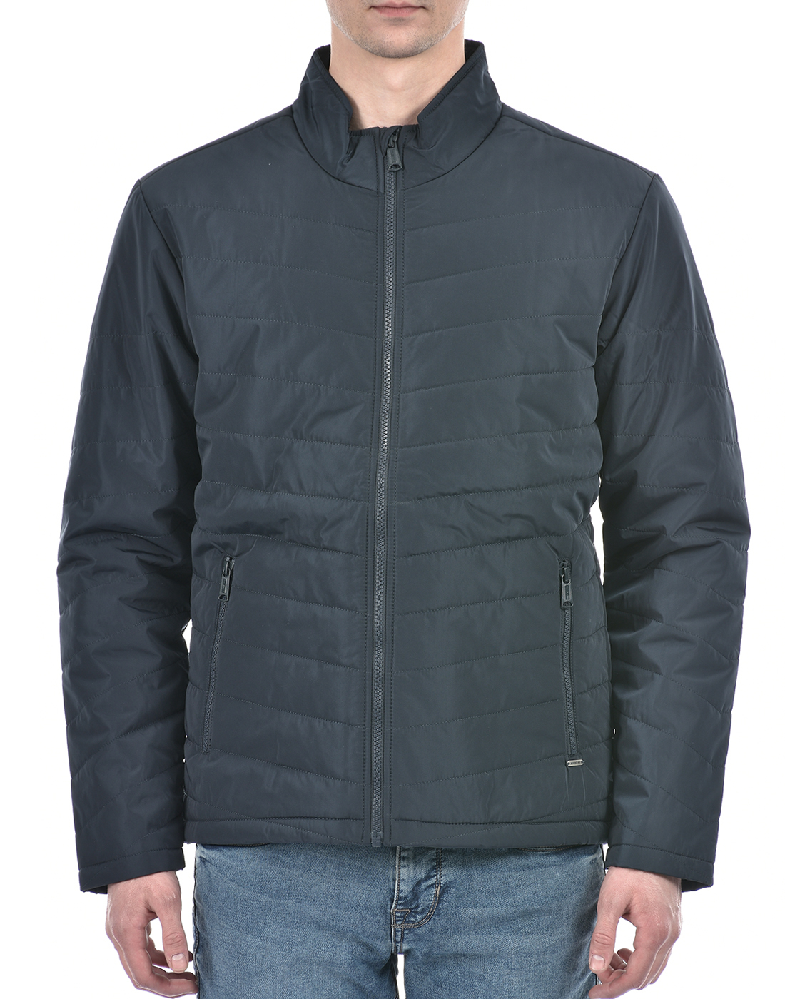 Numero Uno Men Solid Navy Jacket